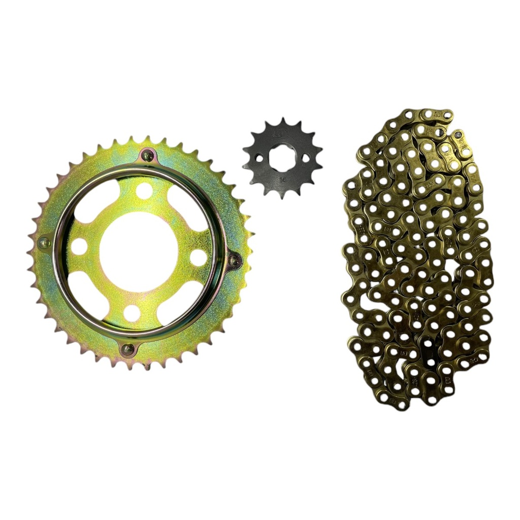 SISTEMA DE ARRASTRE (428) WSTD GLH150 / CBF150 14T/44T/120L       L-107   (1A-48)