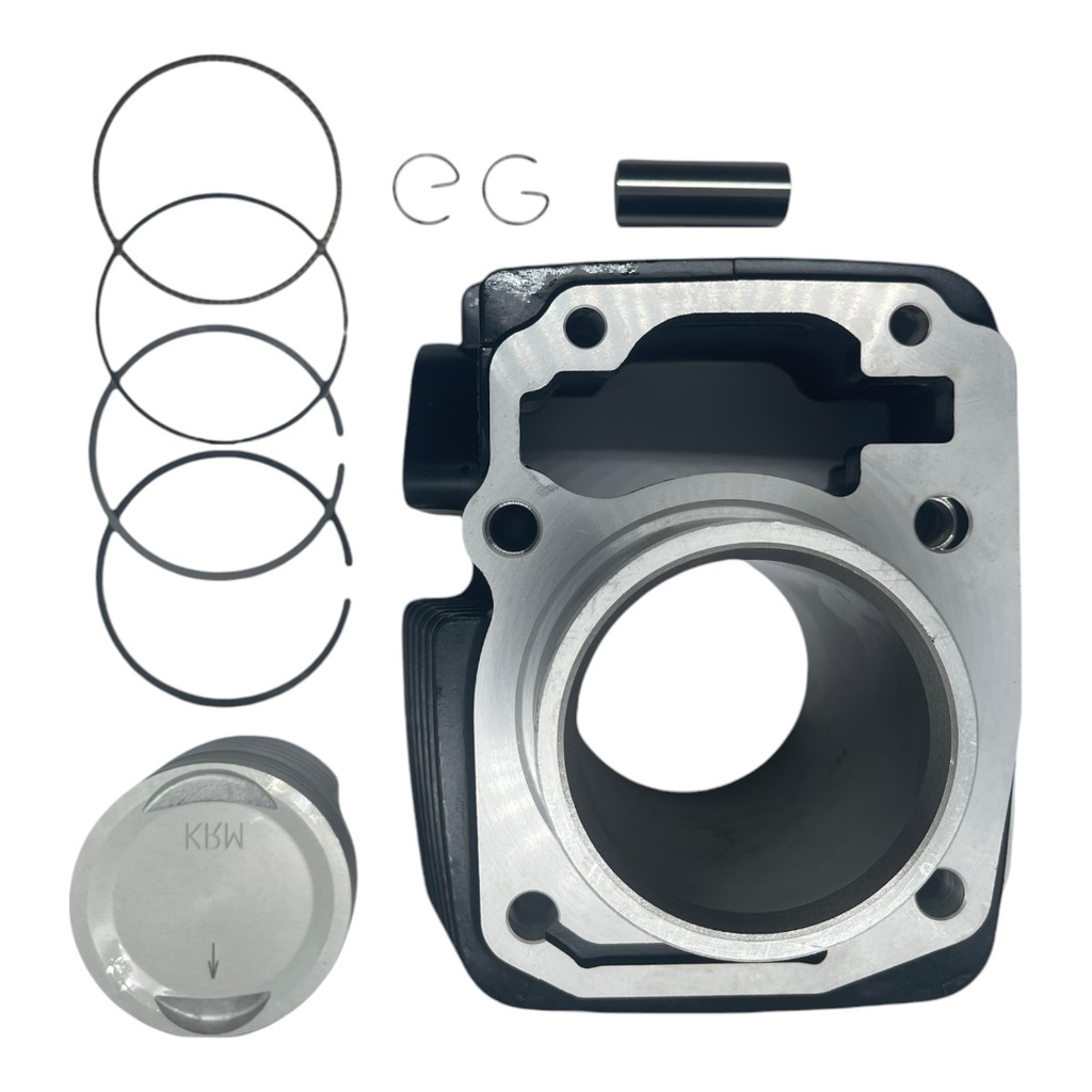 KIT DE CILINDRO C/ PISTON WSTD GLH150 / CBF150 NEGRO       L-77 (4TO-REJAS)
