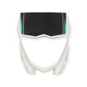 MASCARA DE FARO DELANTERO MTC XTZ125 BLANCO / NEGRO     - (VIA-A1)