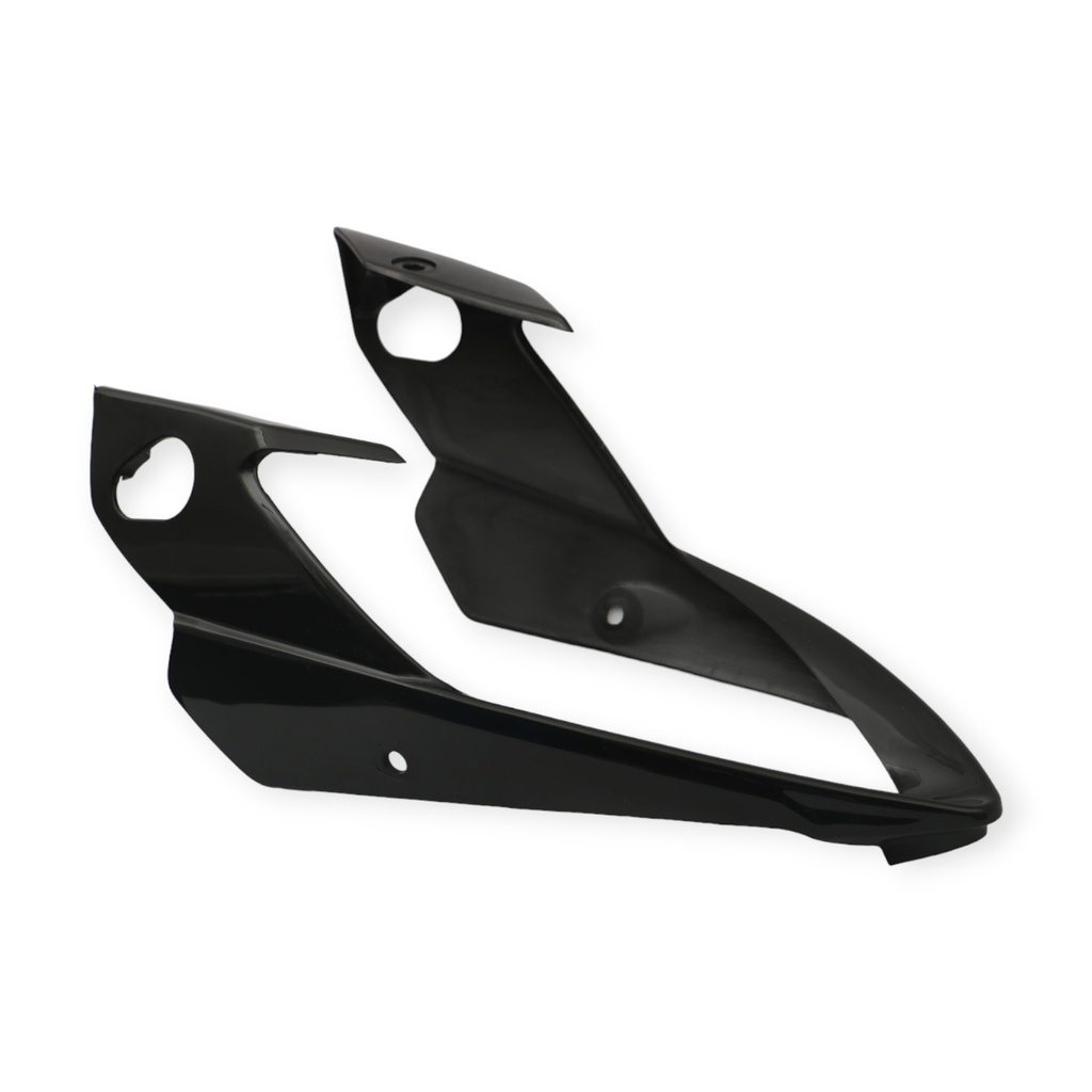 CUBIERTA DE FARO DELANTERO EXTERIOR MTC XTZ150 2019+ NEGRO     - (VIA-A1)