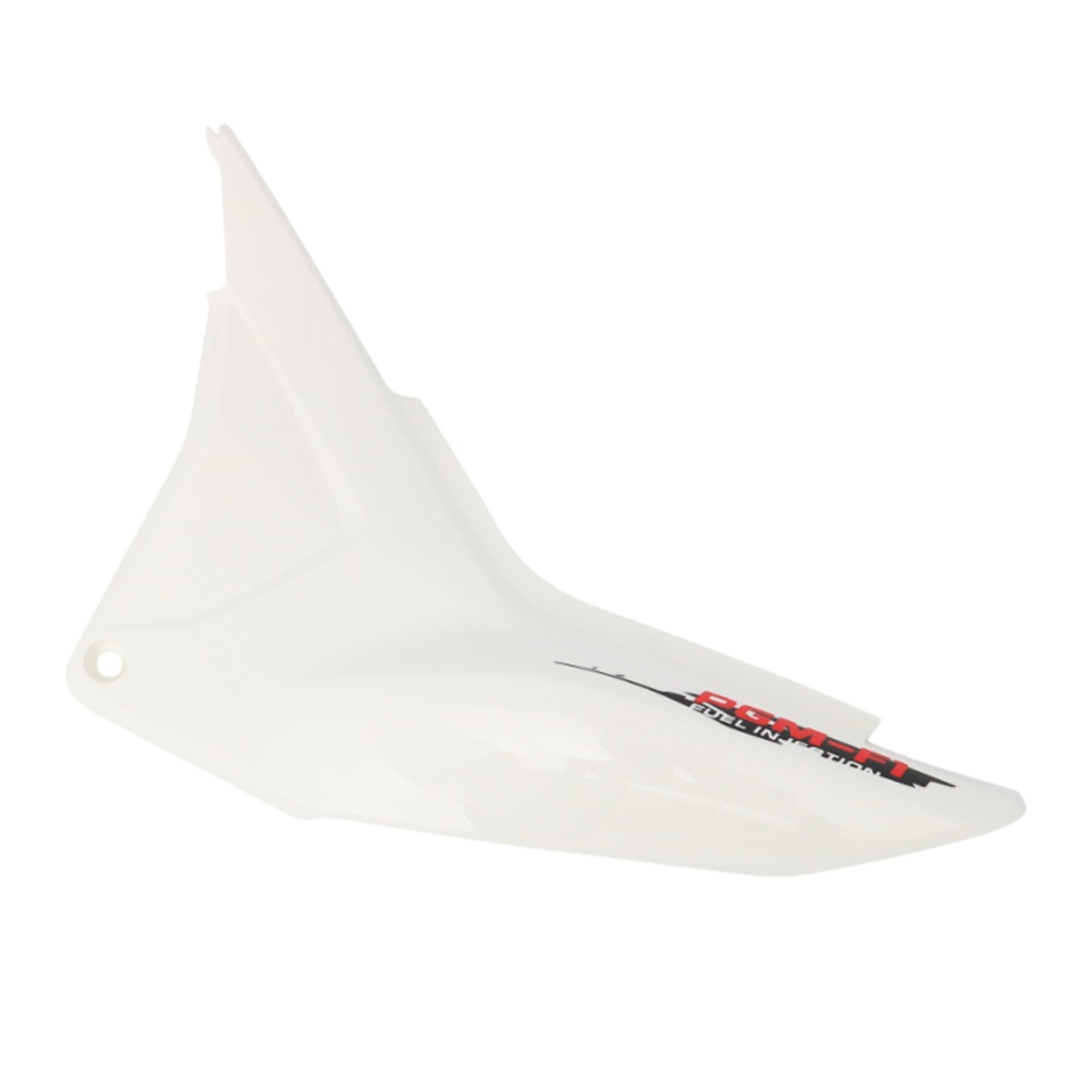 TAPA LATERAL MTC XR190L IZQUIERDA BLANCO 2024+      - (VIA-A2)