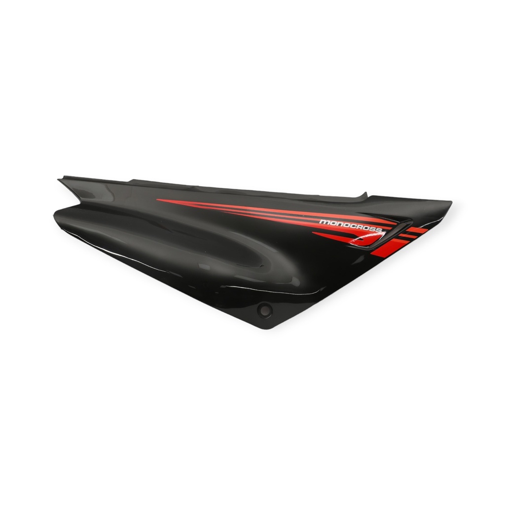 TAPA LATERAL MTC XTZ125 DERECHA NEGRO      V-1 (VIA-A3)