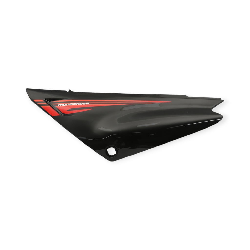 TAPA LATERAL MTC XTZ125 IZQUIERDA NEGRO      V-1 (VIA-A3)
