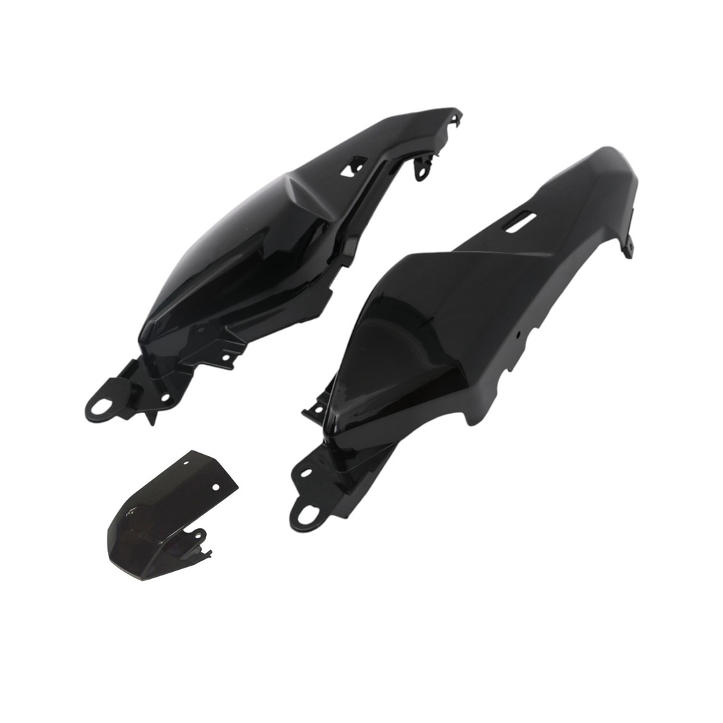 CUBIERTA POSTERIOR COMPLETO MTC FZ16 2013-2015 NEGRO 03 PIEZAS