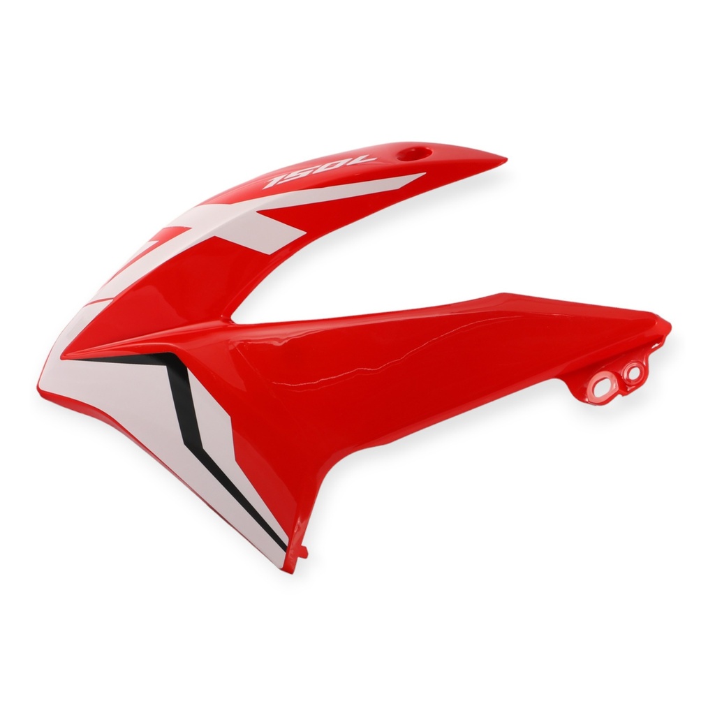 CUBIERTA TANQUE MTC XR150L IZQUIERDA ROJO 2014-2023     V-1 (VIA-A3)