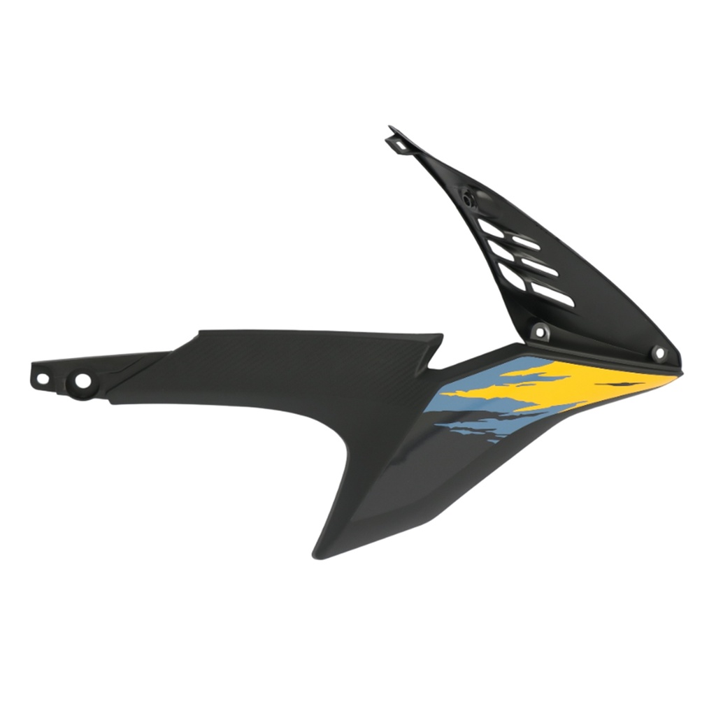 CUBIERTA TANQUE MTC XR190L DERECHA NEGRO 2024+