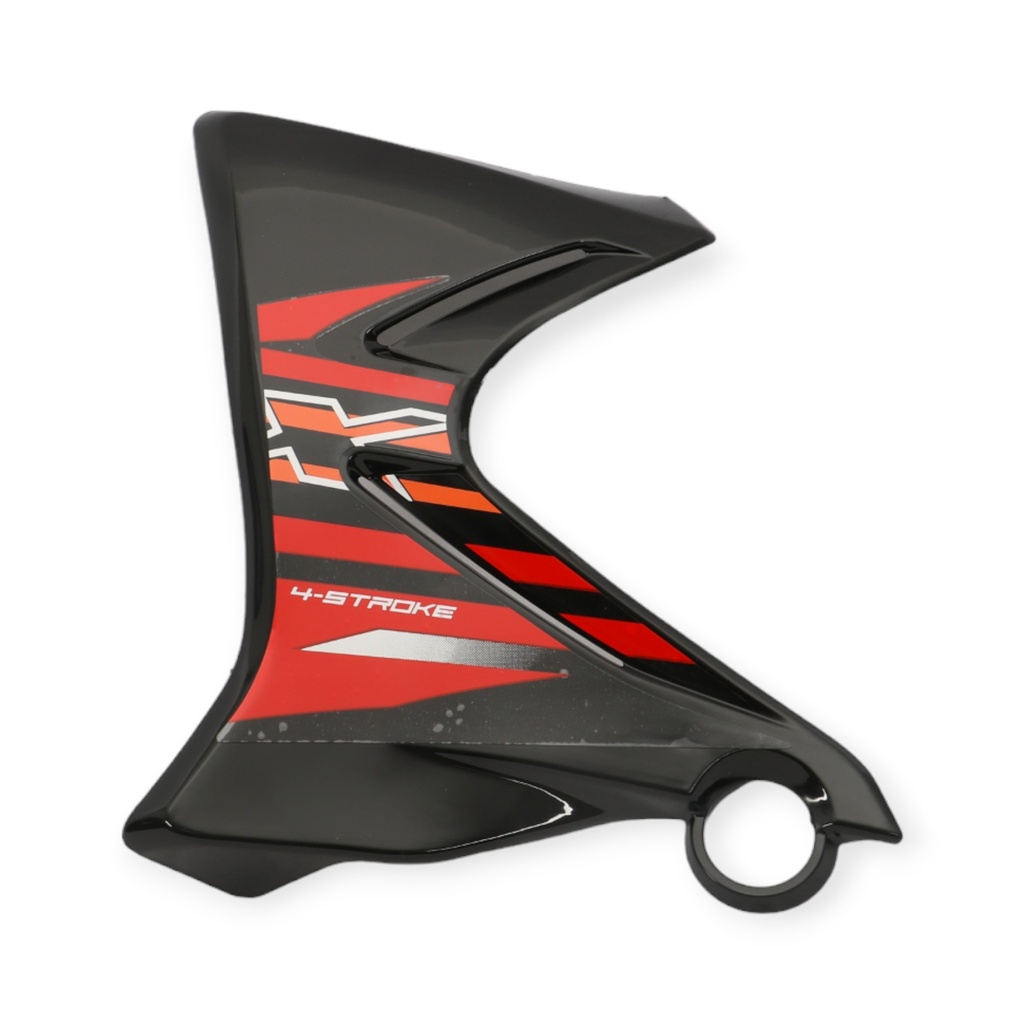 CUBIERTA TANQUE MTC XTZ125 IZQUIERDA NEGRO      - (VIA-A2)