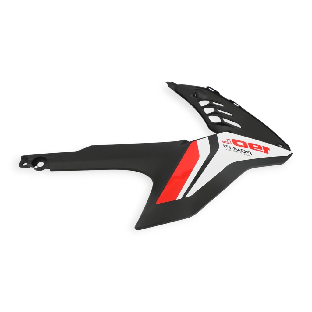 CUBIERTA TANQUE MTC XR190L DERECHA ROJO 2021-2023     V-1 (VIA-A3)