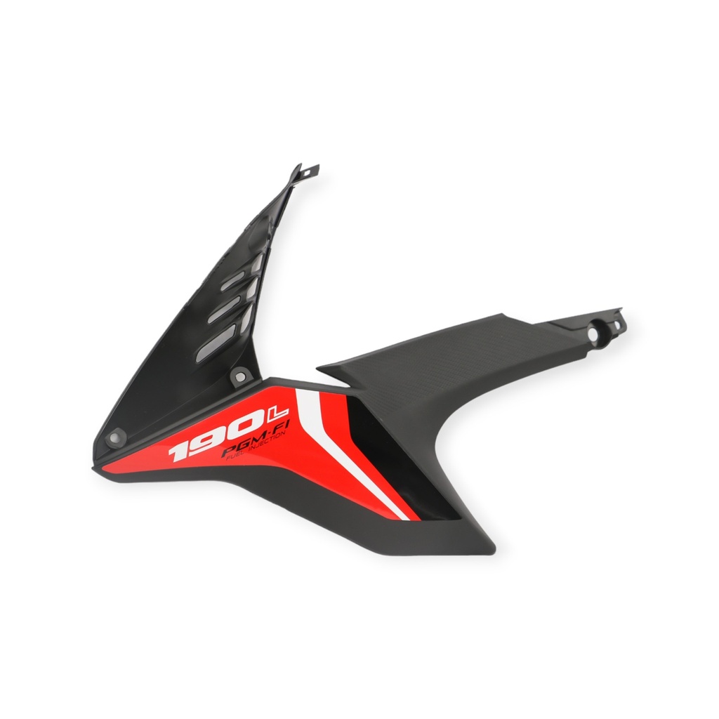 CUBIERTA TANQUE MTC XR190L IZQUIERDA NEGRO 2021-2023       - (VIA-A2)