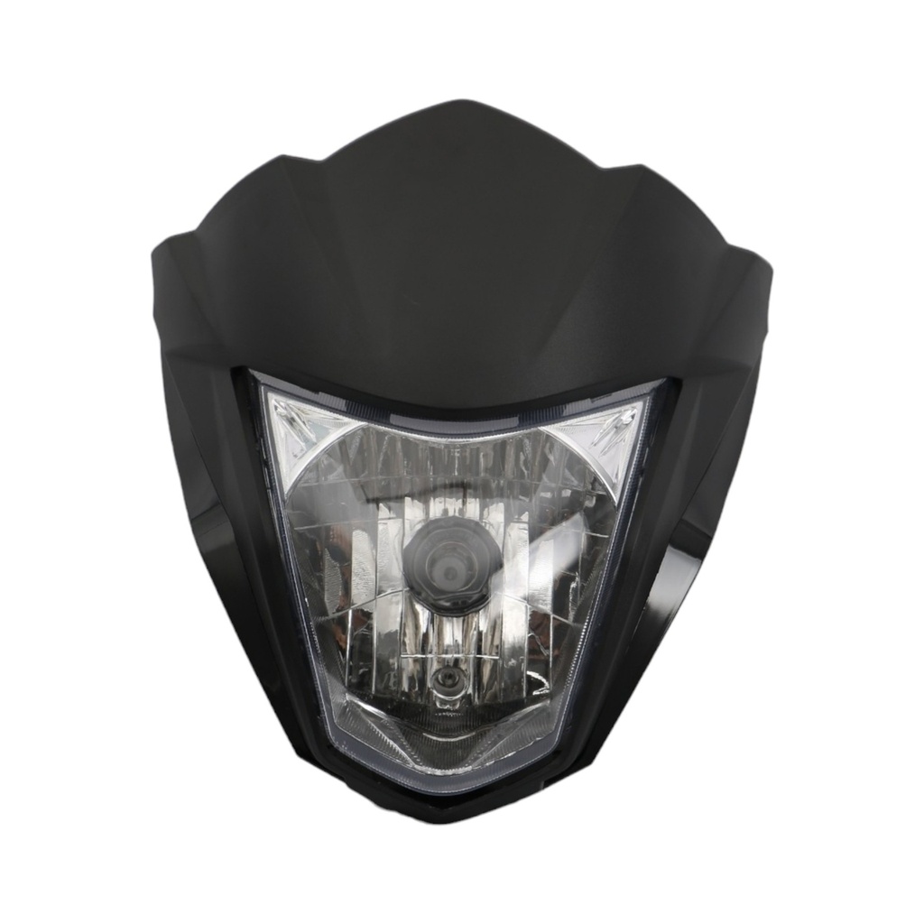 FARO DELANTERO COMPLETO MTC CB125F TWISTER NEGRO     V-1 (VIA-A1)