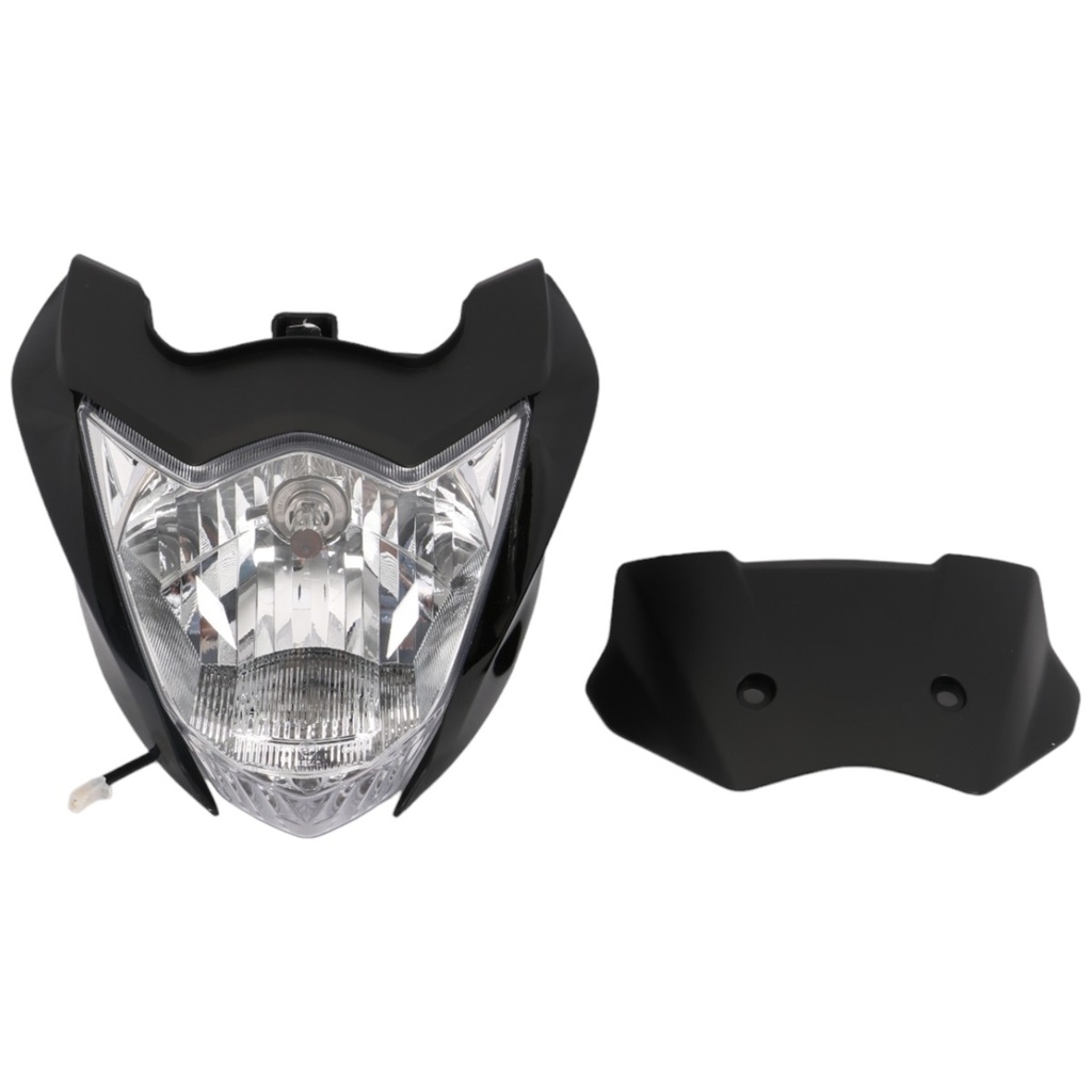 FARO DELANTERO COMPLETO MTC SUZUKI GSX150 GIXXER NEGRO     - (VIA-A1)