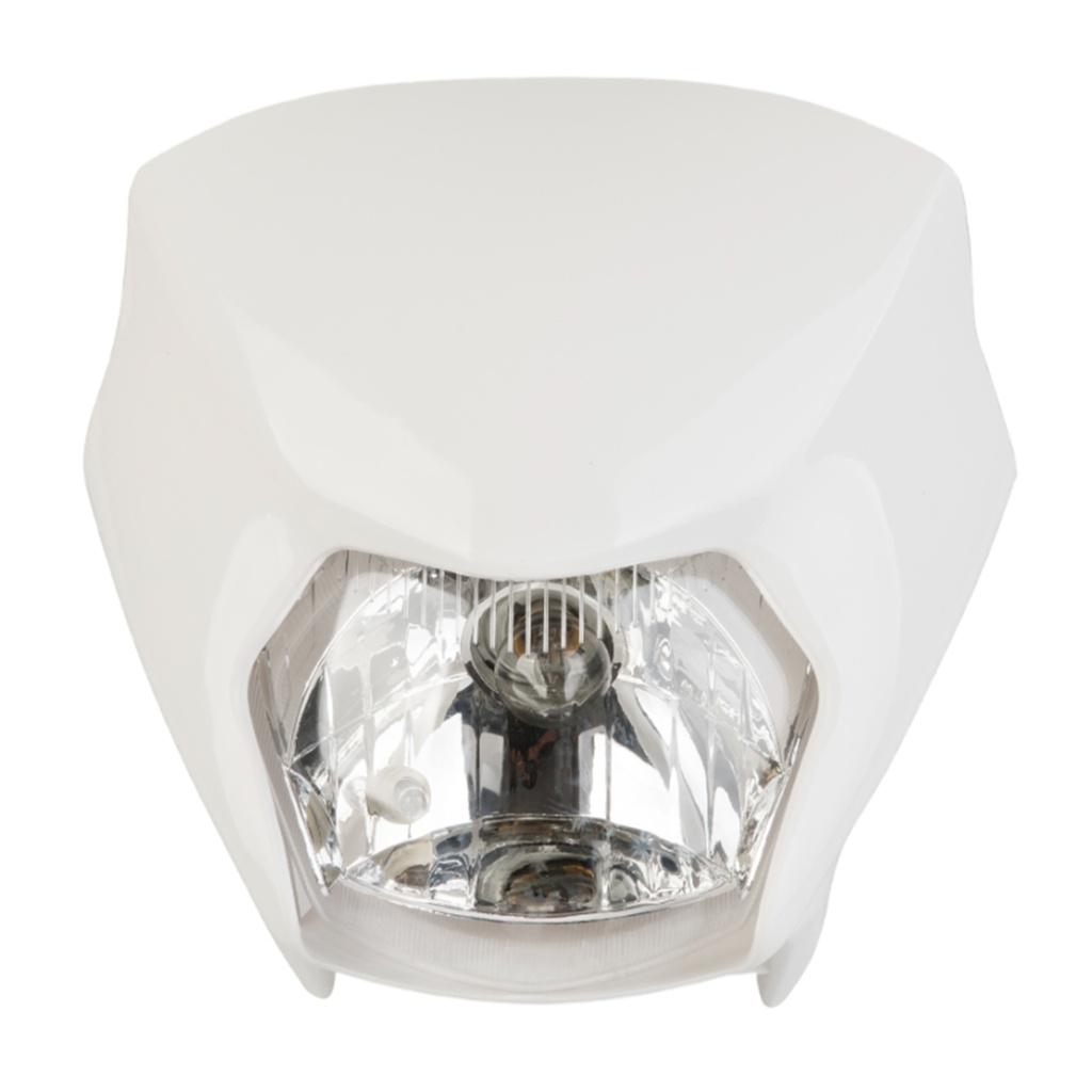 FARO DELANTERO COMPLETO MTC XR125L CORE 2 BLANCO     V-1 (VIA-A1)