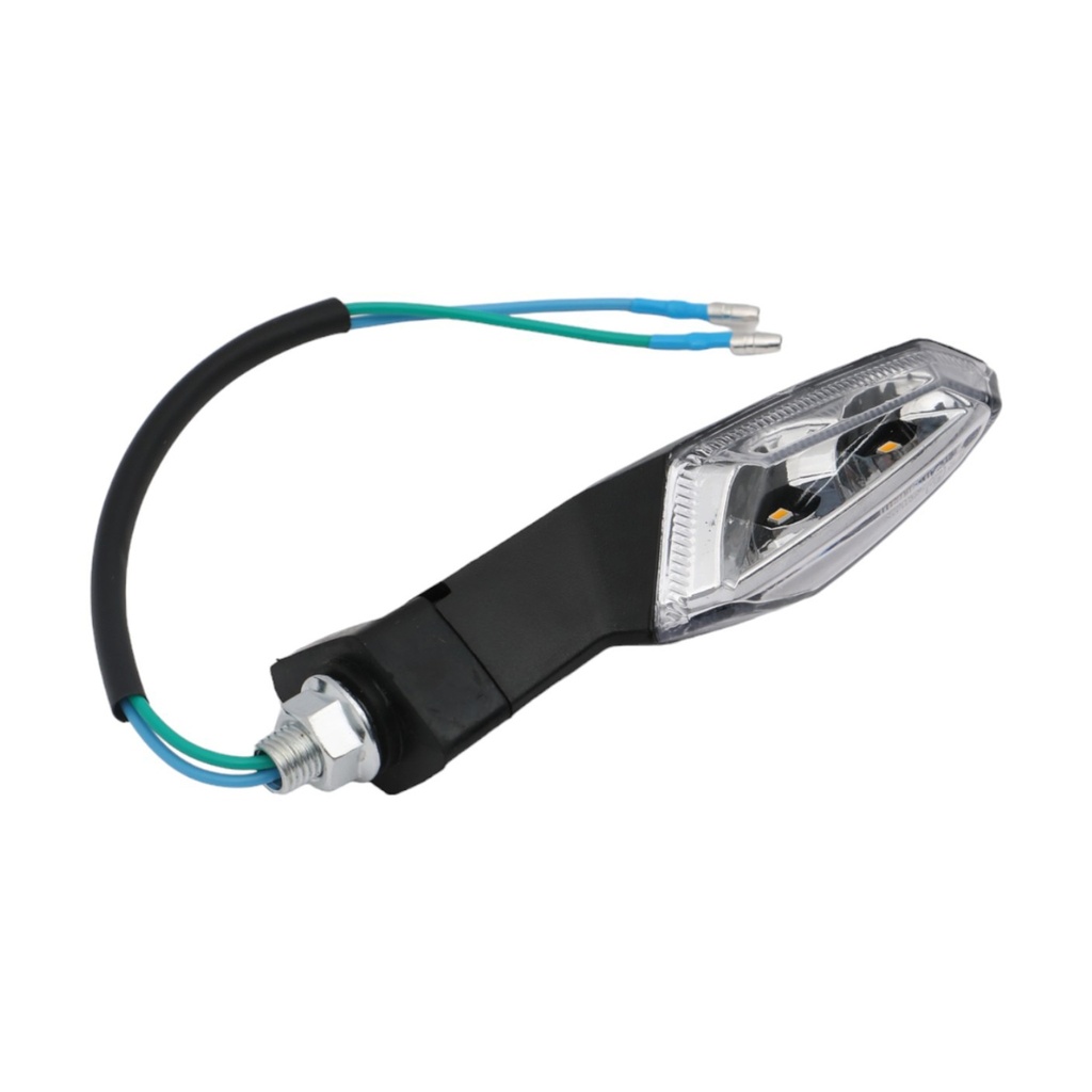 FARO DIRECCIONAL DELANTERO LED MTC CB190R 2021-2024 DERECHA TRANSPARENTE       MS-3 (-)