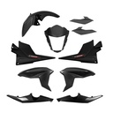 KIT DE PLASTICOS COMPLETO MTC CB125F TWISTER NEGRO     - (VIA-A5)