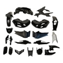 KIT DE PLASTICOS COMPLETO MTC FZ16 NEGRO 2009-2012       - (VIA-A2)