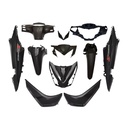 KIT DE PLASTICOS COMPLETO MTC WAVE110S NEGRO       - (VIA-A2)