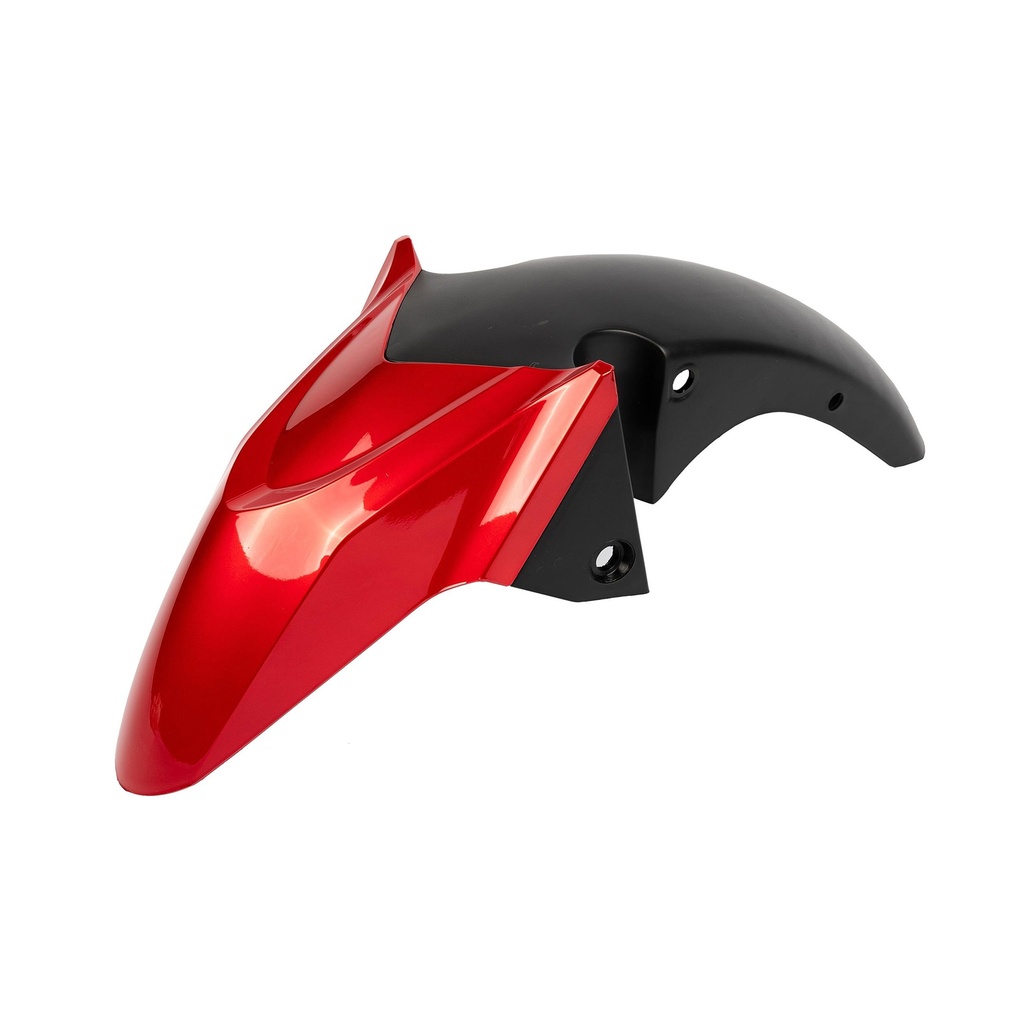 TAPABARRO DELANTERO MTC CB125F TWISTER ROJO     V-1 (VIA-A3)