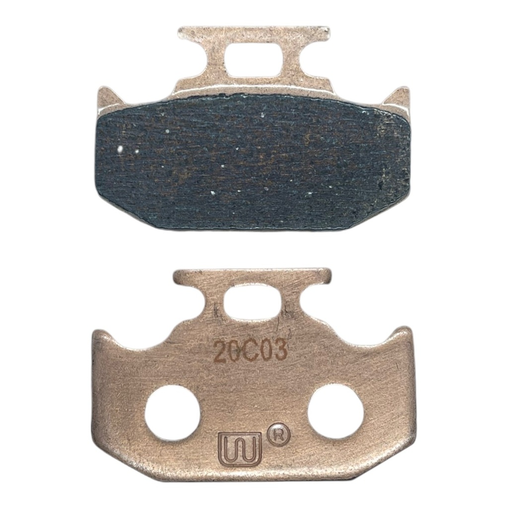 PASTILLA DE FRENO (COBRE) WSTD FA152 XTZ250 LANDER / WR155R       F-105 (3C-13)