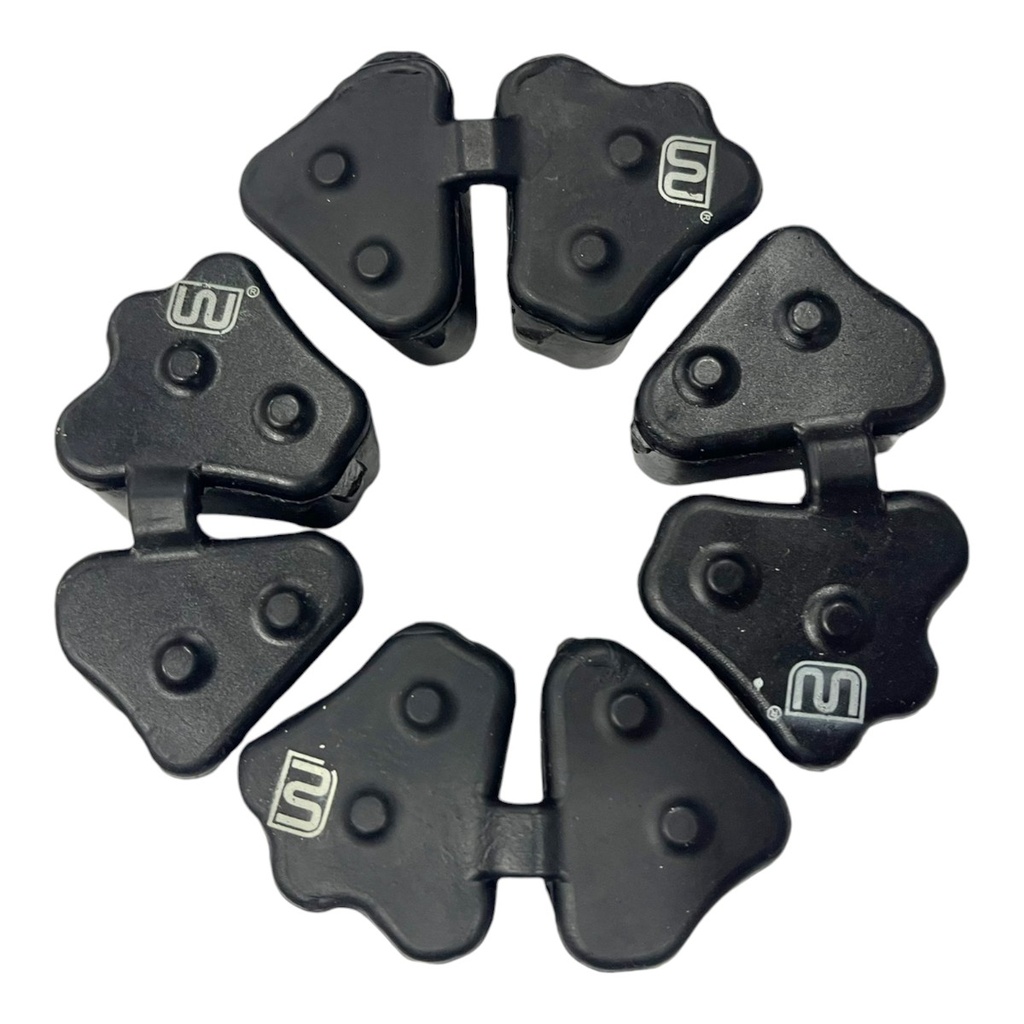 JEBE DE BOCAMAZA WSTD CB190R / GL125 / GL150 (4PCS)      C-9(4E-15)