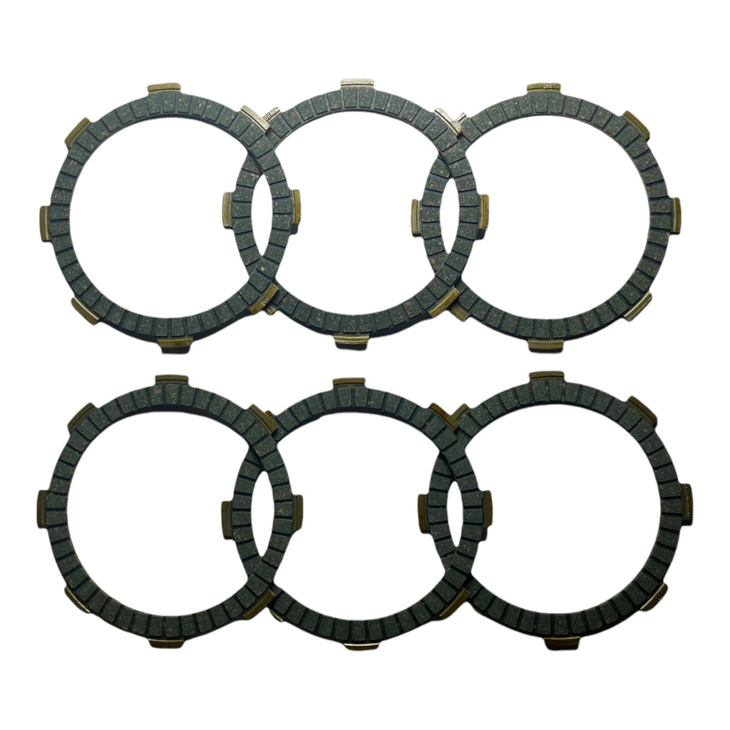 DISCO DE EMBRAGUE VERDE WSTD 3.20MM CG125/150/200 6PCS        C-47 (5TO-CTO3)