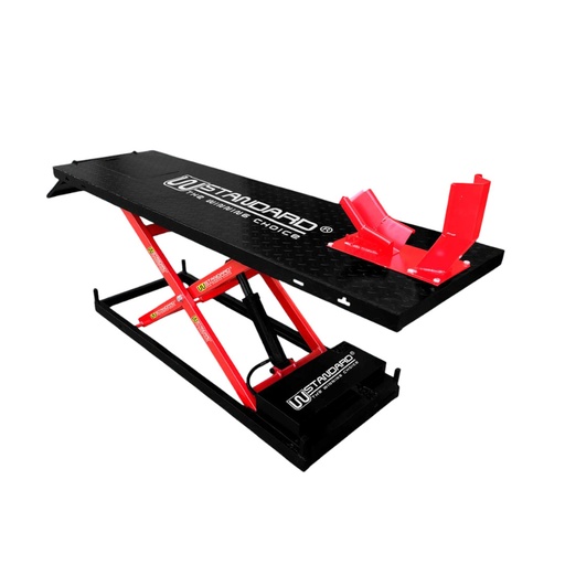 [PH10500-0057-EU] MESA ELECTROHIDRAULICA PARA MOTOS WSTD 2000*600MM / ROJO