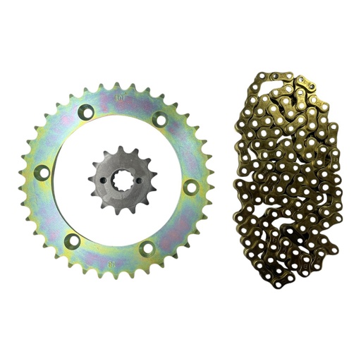 [S0043] SISTEMA DE ARRASTRE (520) WSTD XR250 TORNADO  13T/38T/104L      L-105(2A-10)