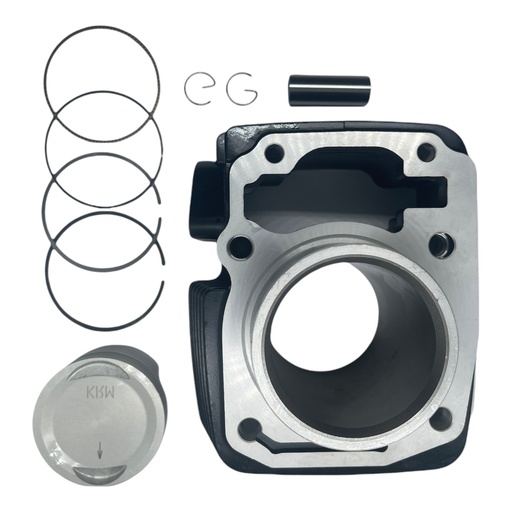 [S1177] KIT DE CILINDRO C/ PISTON WSTD GLH150 / CBF150 NEGRO       L-77 (4TO-REJAS)