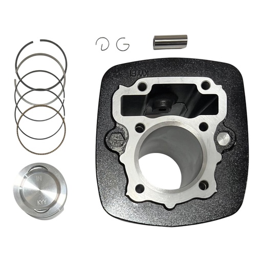 [SH12100-0014] KIT DE CILINDRO C/ PISTON WSTD CB125F TWISTER NEGRO         L-88 (3ALM-4) 