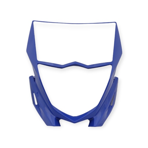 [MTC0254] MASCARA DE FARO DELANTERO MTC XTZ125 AZUL / BLANCO     - (VIA-A1)