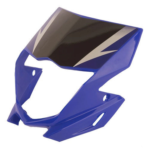 [MTC2792] MASCARA DE FARO DELANTERO MTC XTZ125 AZUL / NEGRO     - (VIA-A1)