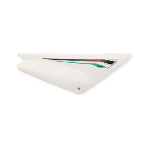 [MTC0398] TAPA LATERAL MTC XTZ125 DERECHA BLANCO     V-1 (VIA-A3)
