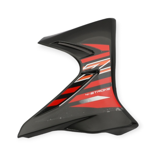 [MTC0394] CUBIERTA TANQUE MTC XTZ125 DERECHA NEGRO      - (VIA-A2)