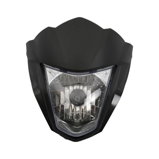 [MTC0202] FARO DELANTERO COMPLETO MTC CB125F TWISTER NEGRO     V-1 (VIA-A1)