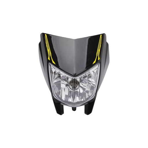 [C80503] FARO DELANTERO COMPLETO MTC XTZ250 LANDER NEGRO     V-1 (VIA-A2)