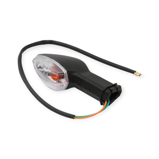 [MTC0417] FARO DIRECCIONAL MTC SUZUKI GIXXER 150 IZQUIERDA TRANSPARENTE       MS-3 (-)