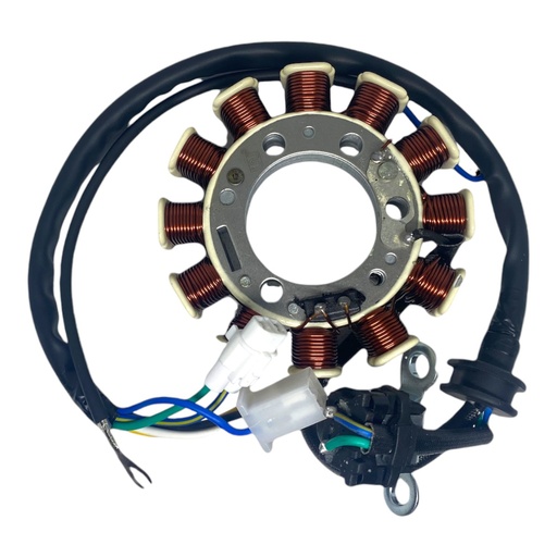[PY31120-0004] ALTERNADOR STATOR WSTD YBR125 (12 BOBINAS)    L-1 (1A-16)