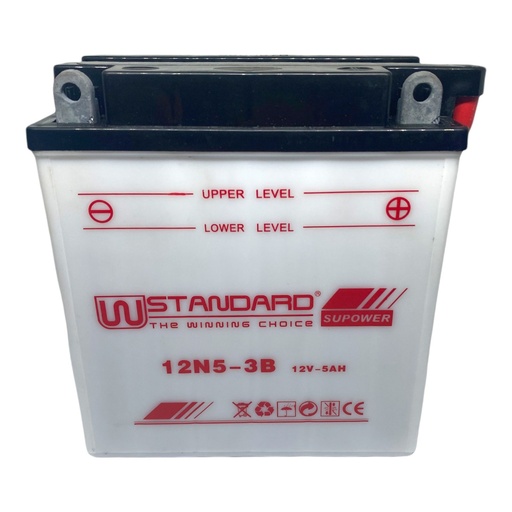 [P12N5-3B] BATERIA DE PLOMO WSTD 12N5-3B       MS-1(1A-19-22)