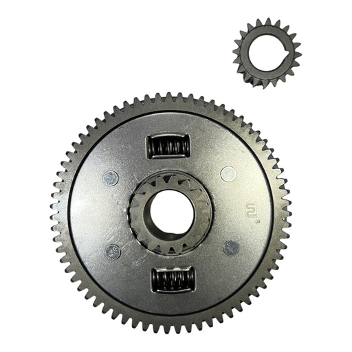 [PH22100-0016] CREMALLERA Y PIÑON LLORON WSTD XR125L / XR150L / CG150 TITAN      L-27(1A52-53)