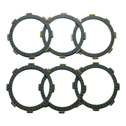 [PH22201-0037-GR] DISCO DE EMBRAGUE VERDE WSTD 3.08MM CG125/150/200 6PCS       B-73 (5TO-CTO2)