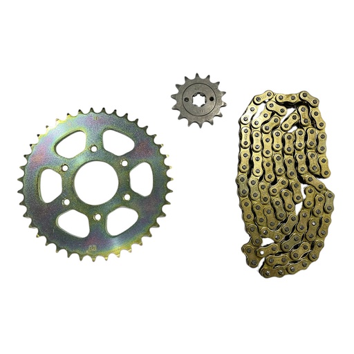[S0753] SISTEMA DE ARRASTRE (520) WSTD DORADA PULSAR NS200 (6 HUECOS)            L-91(1A-61)
