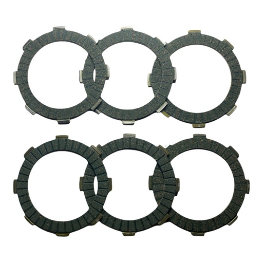 [PH22201-0058] DISCO DE EMBRAGUE VERDE WSTD 3.08MM CG250 FURGON (6PCS/SET)       B-57 (4D-26)
